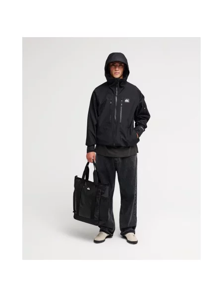Kurtka z kapturem Quiksilver Overcast 3L XS czarny