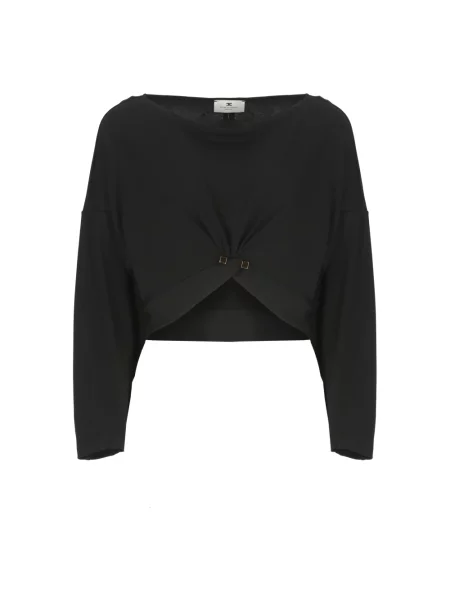 Top Elisabetta Franchi czarny