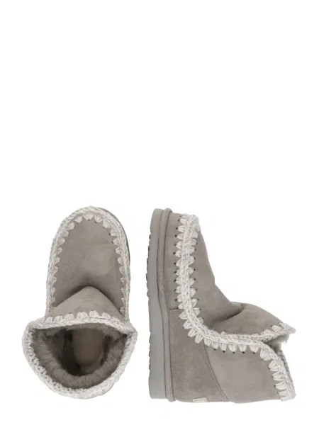 MOU Botine ESKIMO / deschis gri