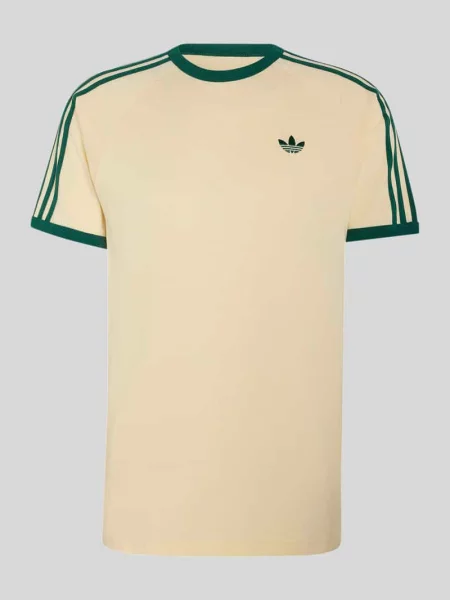 T-shirt o kroju regular fit z czystej bawełny Adidas Originals biała