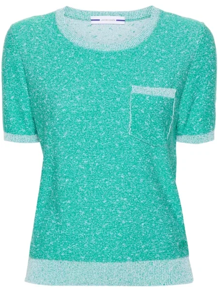 Krótki top Jacob Cohen zielony