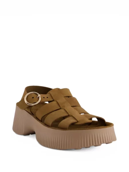 Sandale Fantasy Sandals cu cataramă maro