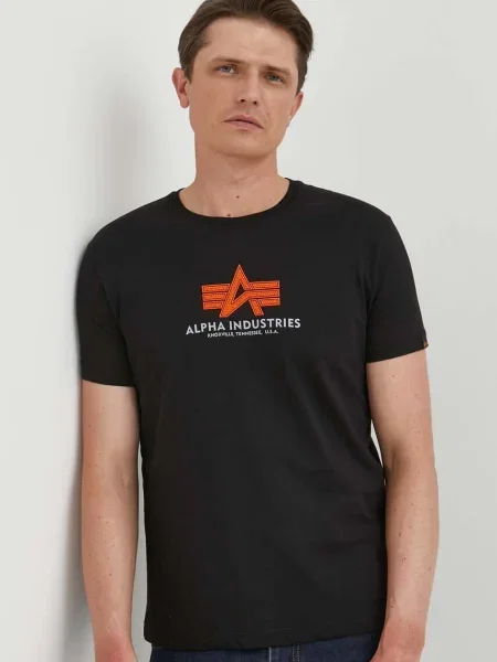 Alpha Industries Tricou Basic negru