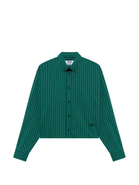 Decupat cămașă Msgm verde