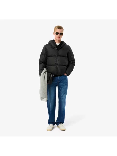 Водонепроницаемая куртка Lacoste черная