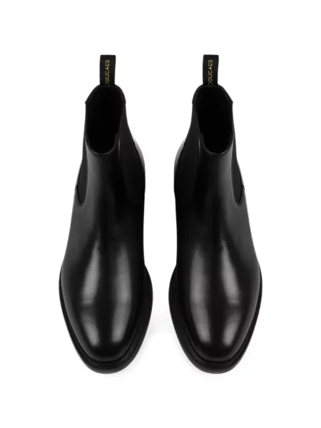 Botine chelsea Doucal's din piele negru