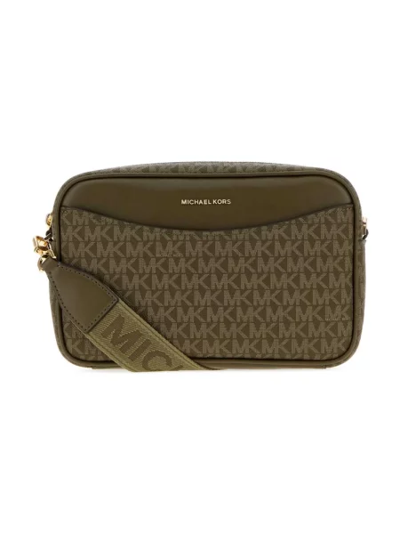 Torebka Michael Kors z logo zielona