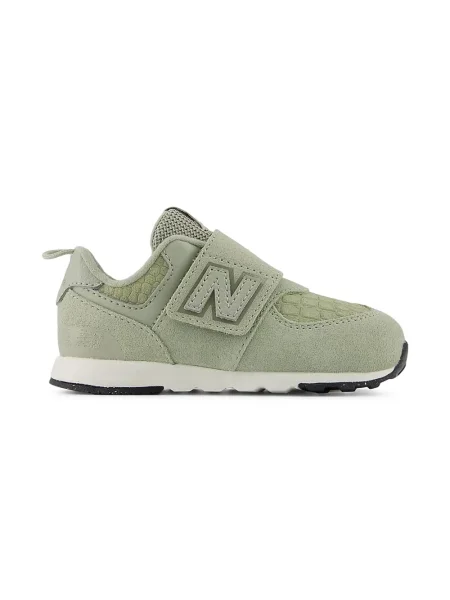 Sneakersy dziecięce New Balance 574 zielone