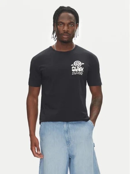 Quiksilver Tricou Ev Cosmic Vibrations Ss negru