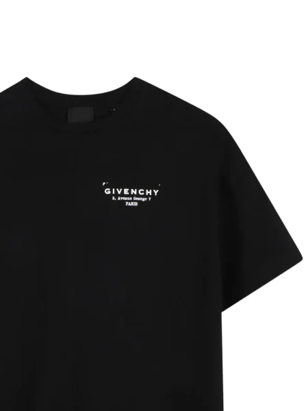 Sukienka koszulowa dziecięca Givenchy czarna