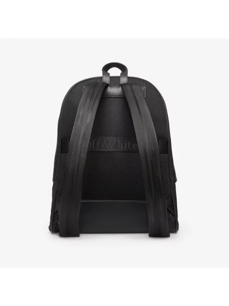 Torba Off-white skórzana z logo biała