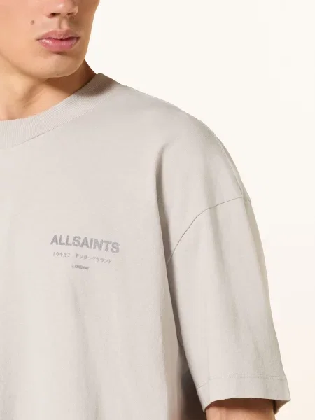 Allsaints T-Shirt Xander grau