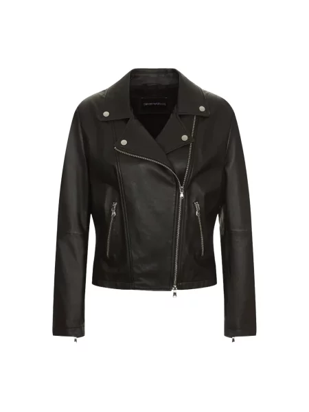 Kurtka skórzana Emporio Armani