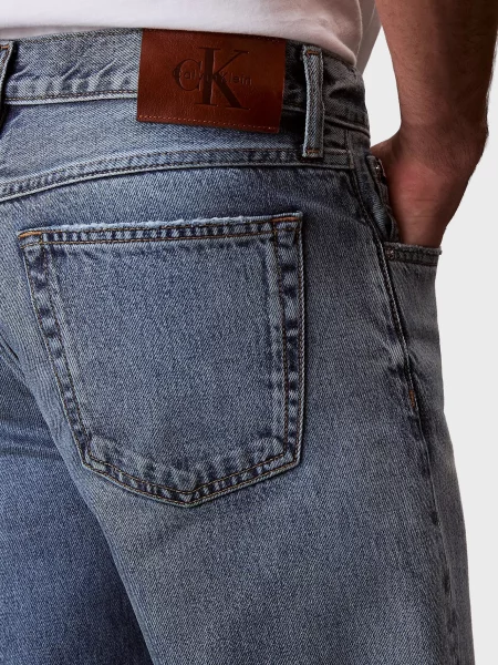 Прямые джинсы Calvin Klein Jeans синие