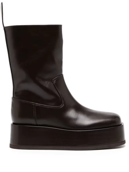 Čizmice Giaborghini s platformom smeđa