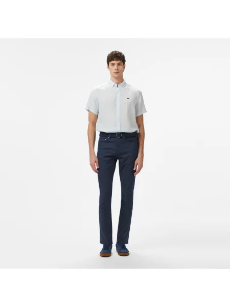 Рубашка Lacoste голубая