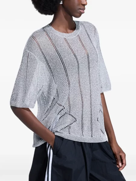 Hanorac Adidas alergare tricotate roșu
