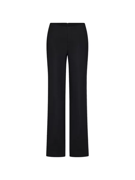 Pantaloni Chats By C.dam cu talie joasă negru