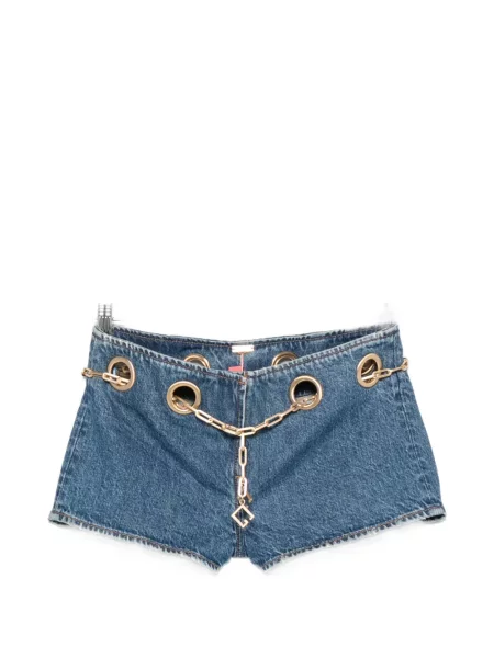Cu centură pantaloni scurți din denim Cult Gaia albastru
