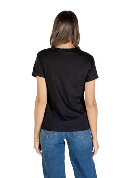 Koszulka Liu Jo z nadrukiem czarna