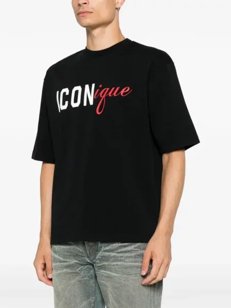 Tricou Dsquared2 cu imagine negru