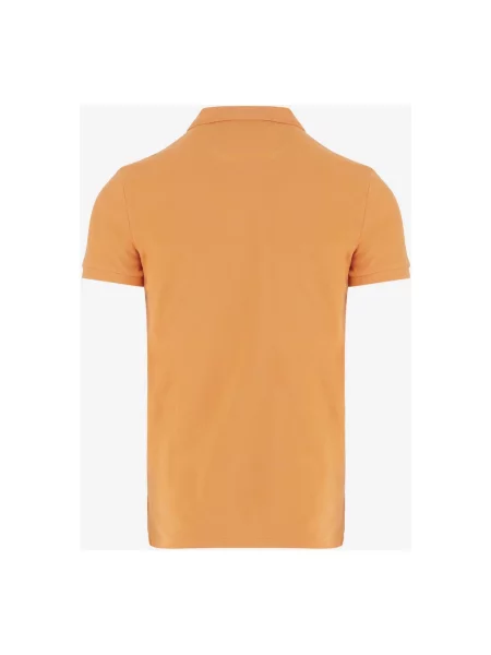 Koszulka polo Polo Ralph Lauren z logo pomarańczowa