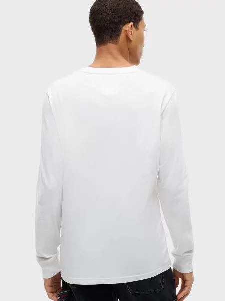 Лонгслив Tommy Jeans белый