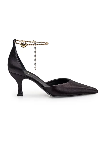 Satynowa długa sukienka maxi Salvatore Ferragamo na wysokim obcasie biała