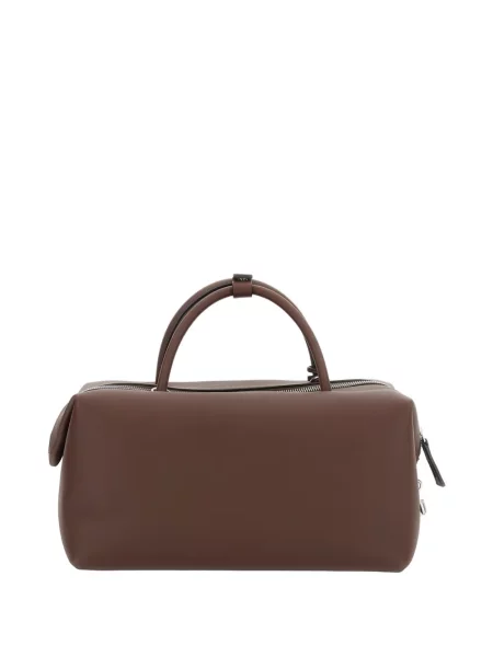 Geanta de piele Max Mara din piele maro