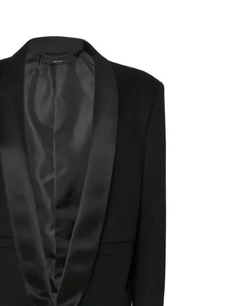 Geacă Tom Ford cu rever negru