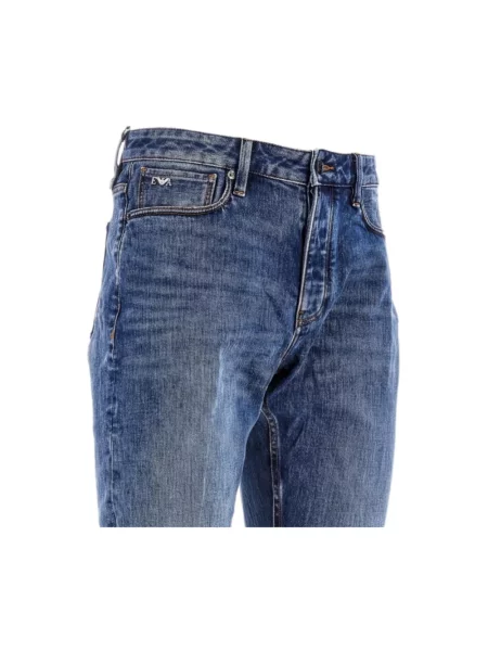 Jeansy Emporio Armani niebieskie