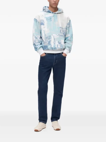 Blugi Karl Lagerfeld Jeans albastru