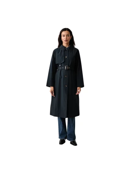 Trencz Barbour niebieski