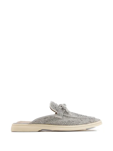 Мюли Nicoli с панделка сиво