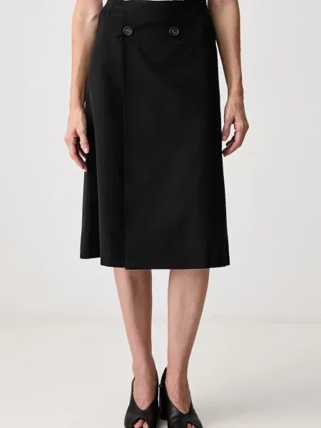 Maison Margiela fustă cu lână