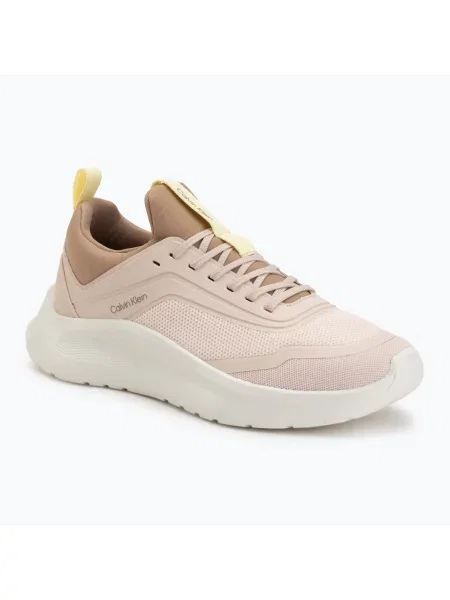 Sneakerși Calvin Klein plasă roz