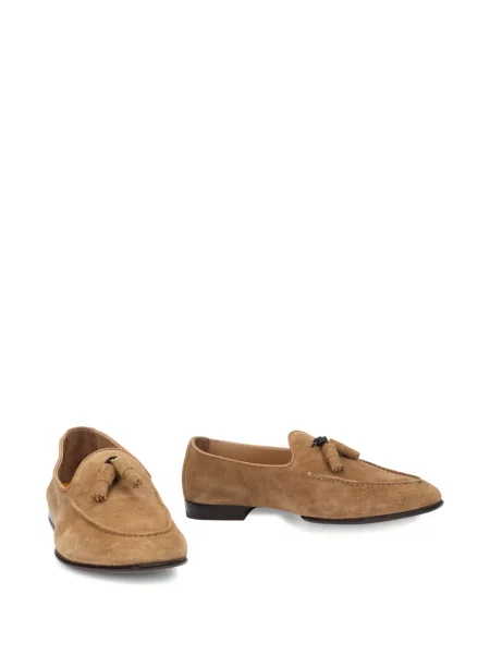 Pantofi loafer Doucal's din piele de căprioară