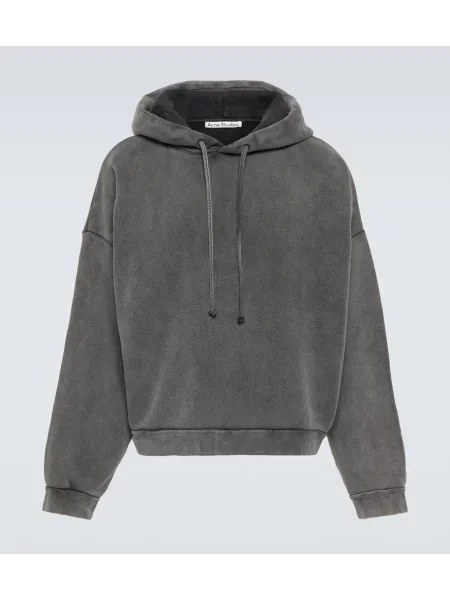 Hanorac cu glugă Acne Studios negru