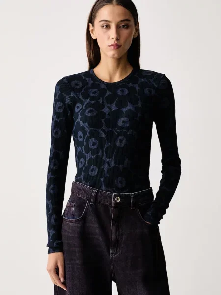 Tricou cu mânecă lungă Marimekko