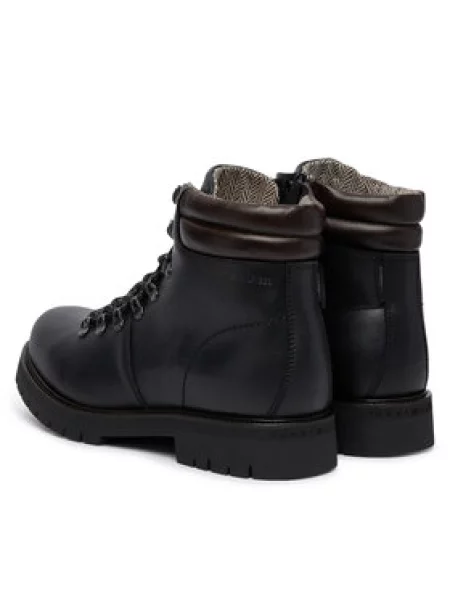 Tommy Hilfiger Bakancs Elevated Outdoor Lth Wpm Boot fekete