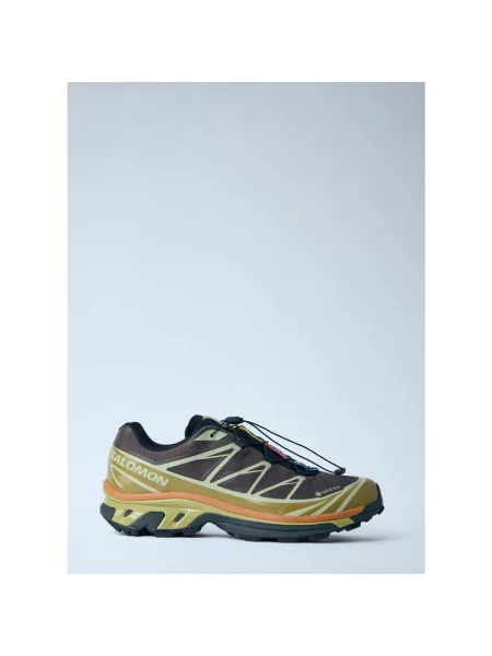 Sneakersy Salomon brązowe