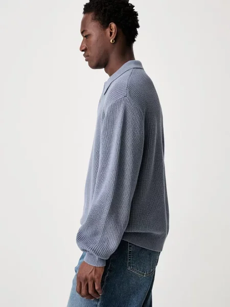 Carhartt WIP L/S Miles πουλόβερ ανδρικό μπλε