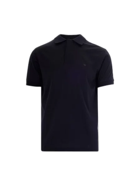 Koszula Emporio Armani z lyocellu niebieska
