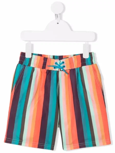 Kąpielówki dziecięce Paul Smith pomarańczowe