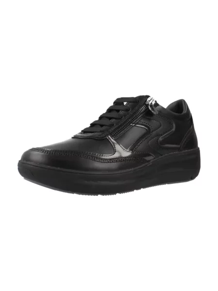 Sneakersy Stonefly skórzane czarne