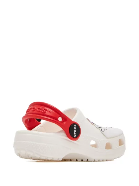 Dětské bačkory Crocs bílé