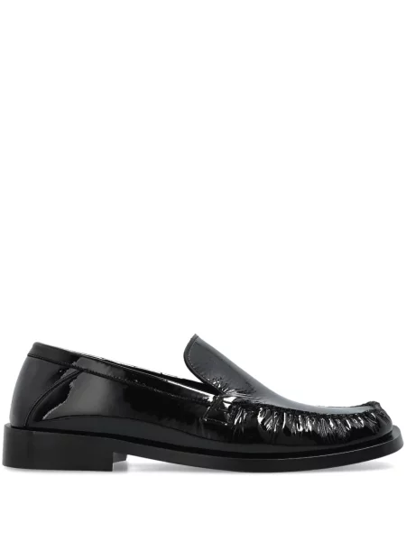 Pantofi loafer The Attico din piele negru