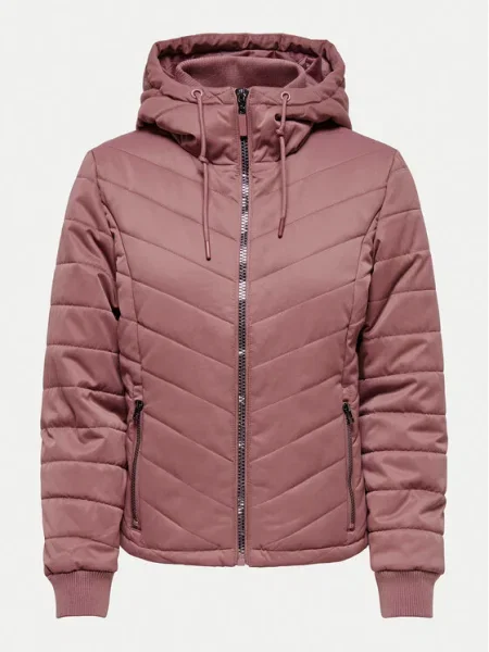 JDY Geacă din puf Ebonie roz