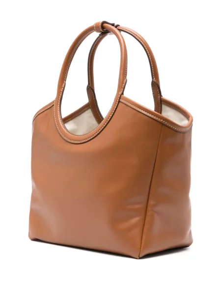 Geantă shopper Miu Miu maro