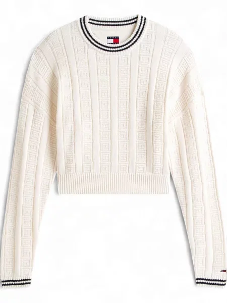 Плетен елек Tommy Hilfiger Jeans